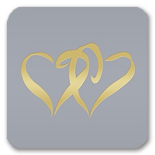 Heart Seals - Gold