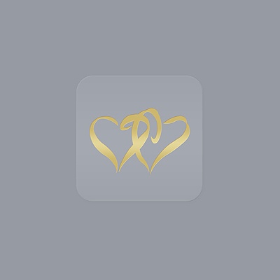 Heart Seals - Gold