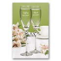 Personalized Entwined Hearts Flutes