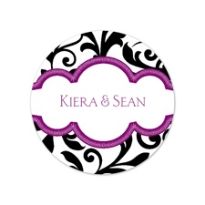 Breezy Damask - Seal