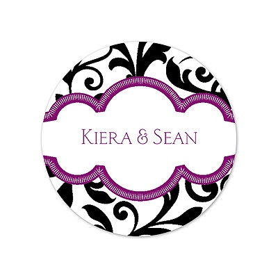 Breezy Damask - Seal