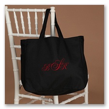 Personalized Tote Bags - Black