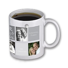 Mr. & Mrs. Personalized Photo Mug
