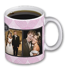 Love in Motion - French Kiss - Personalized 11oz Photo Mug