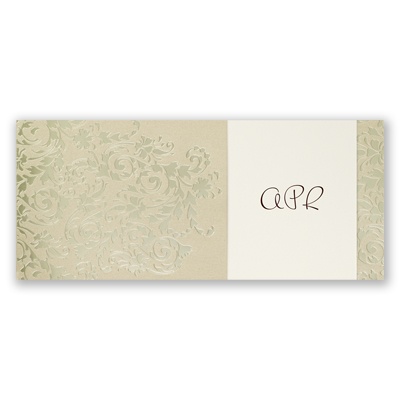 Modern Metallics - Invitation