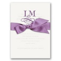 Modern Elegance Flourish -Invitation