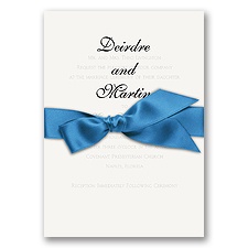 Modern Elegance Couple Script - Invitation