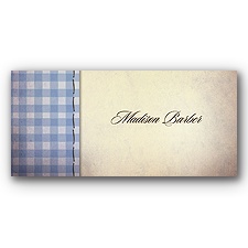 Country Fun - Blue - Place Card