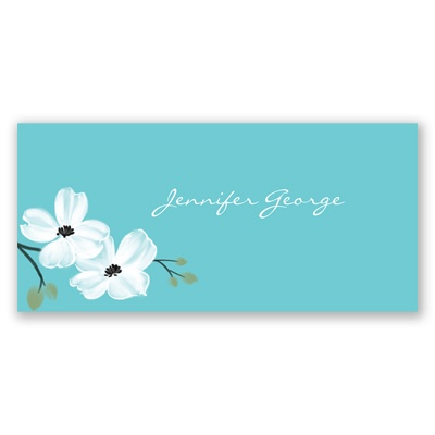 Dogwood Blossoms - Pool -  Place Card