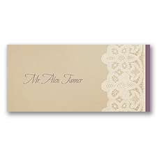 Wrapped In Lace - Place Card