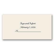Ecru Panel Place Card