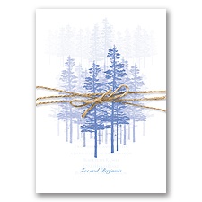 Hidden Forest - Horizon - Invitation with Overlay