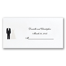 Bride and Groom - Place Card