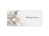 Flourish with Golden Shadow - Chocolate - Place Card