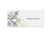 Flourish with Golden Shadow - Peacock  - Place Card