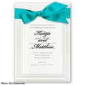 Elegant Tradition - Bright White / Personalized Vellum Invitation