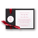 Ebony Wrap - Invitation