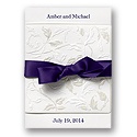 Shimmering Leaves - Invitation