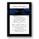 Estate - Marine with Bright White Insert - Invitation