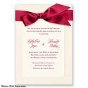 Refined Grace - Ecru With Printed Vellum Invitation