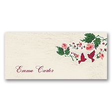Blooming Beauty - Apple - Place Card
