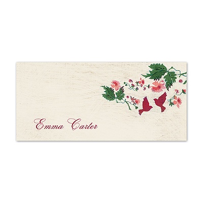 Blooming Beauty - Apple - Place Card