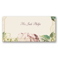 Vintage Blossoms - Place Card