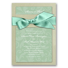Treasured Jewels Pattern - Sage & Meadow Invitation