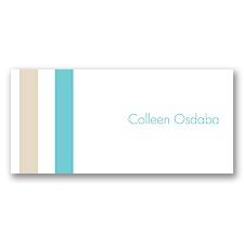 Sassy Stripes - Place Card