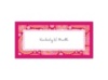 Perfect Paisley Duet - Watermelon- Place Card
