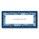 Perfect Paisley Duet - Marine- Place Card