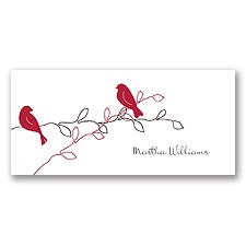 Love Birds - Apple - Place Card