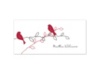 Love Birds - Apple - Place Card