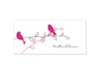 Love Birds - Watermelon - Place Card