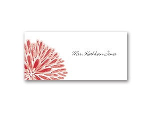 Burst of Color - Guava - Place Card