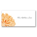 Burst of Color - Tangerine - Place Card