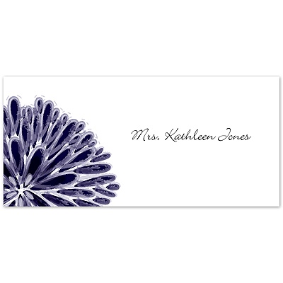 Burst of Color - Lapis - Place Card