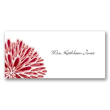 Burst of Love - Apple - Place Card