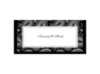 Perfect Paisley - Black - Place Card