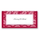 Perfect Paisley - Apple - Place Card