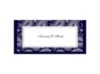 Perfect Paisley - Lapis - Place Card
