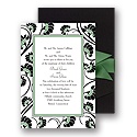 Floral Border with Wrap - Clover Invitation