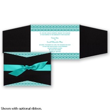 Layers of Color - Jade - Invitation