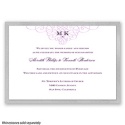 Imperial Love Knots - Silver Invitation