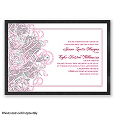 Imperial French Garden - Onyx Invitation