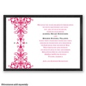 Imperial Ornamental Band - Onyx Invitation