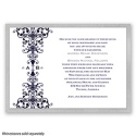 Imperial Ornamental Band - Silver Invitation