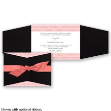 Layers of Color- Coral Reef - Invitation