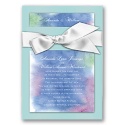 Treasured Jewels Cool Rainbow - Blue Topaz Invitation