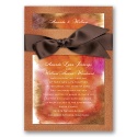 Treasured Jewels Warm Rainbow - Copper Invitation